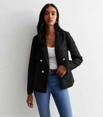 New look hotsell black blazer jacket