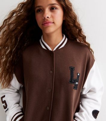 Amiri Varsity Jacket Bomber Brown Wool size XL | eBay