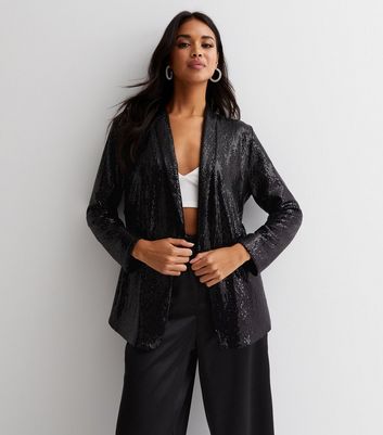 New look sequin blazer sale