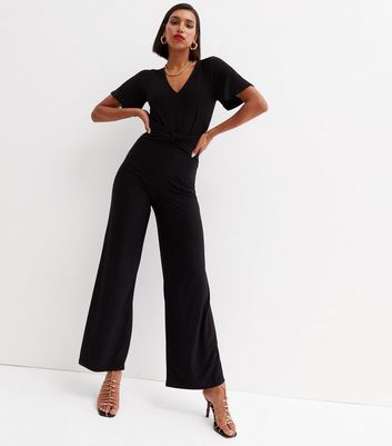 short sleeve long jumpsuit