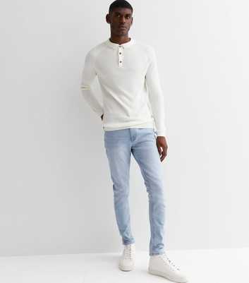 Pale Blue Light Wash Super Skinny Jeans