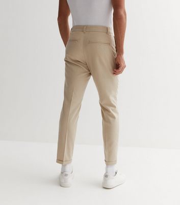 Cavani | Cavani Caridi Men's Cream Caridi Trousers - MENSWEARR