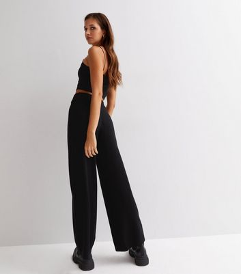 Boiled Wool Jersey Straight Pant  EILEEN FISHER