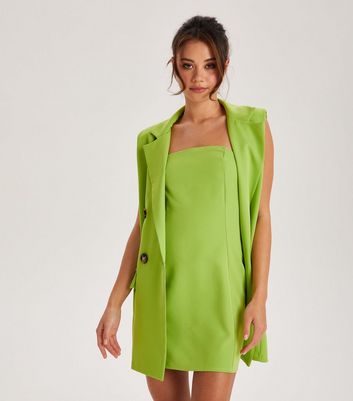 Strapless on sale blazer dress