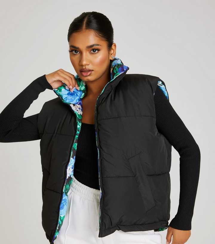 north face reversible gilet