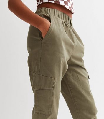 denim combat trousers