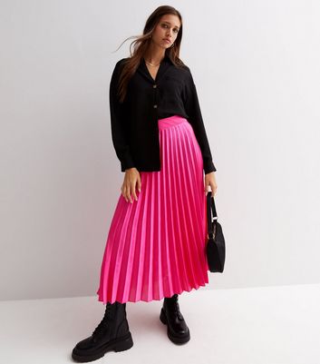 Share more than 72 bright pink midi skirt best