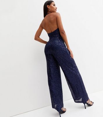 Navy hotsell sparkly jumpsuit