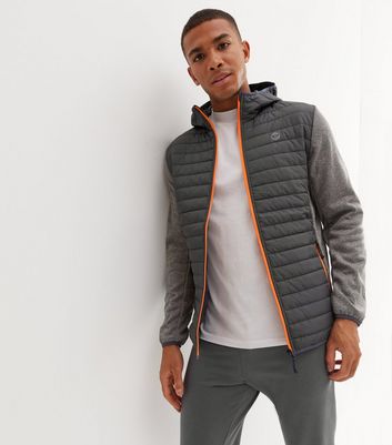 lightweight quilted hooded jacket