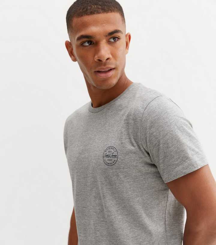 & Pale Pocket Logo Crew Neck T-Shirt | New Look