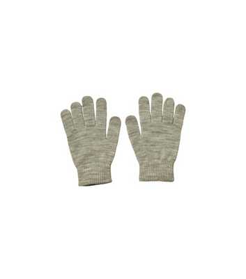 PIECES Pale Grey Smart Gloves