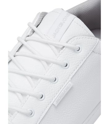 Jack and jones hotsell white trainers