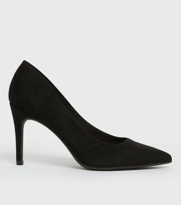 Ladies black sale stilettos