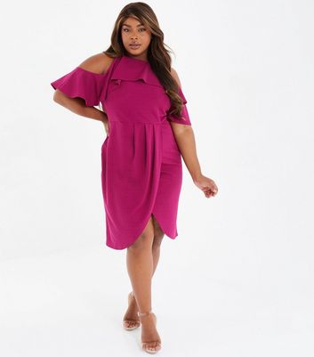 New look cold shoulder 2024 dress