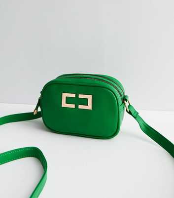 Green Cross Body Camera Bag