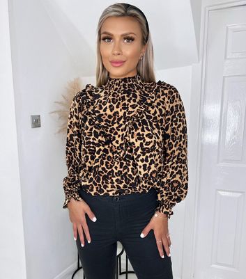 New look 2025 leopard print blouse