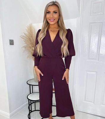 Purple jumpsuit new store look