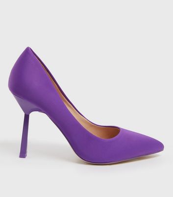 RAID Wink block heel sandals in purple metallic - exclusive to ASOS | ASOS