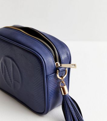 Navy handbags cheap new look