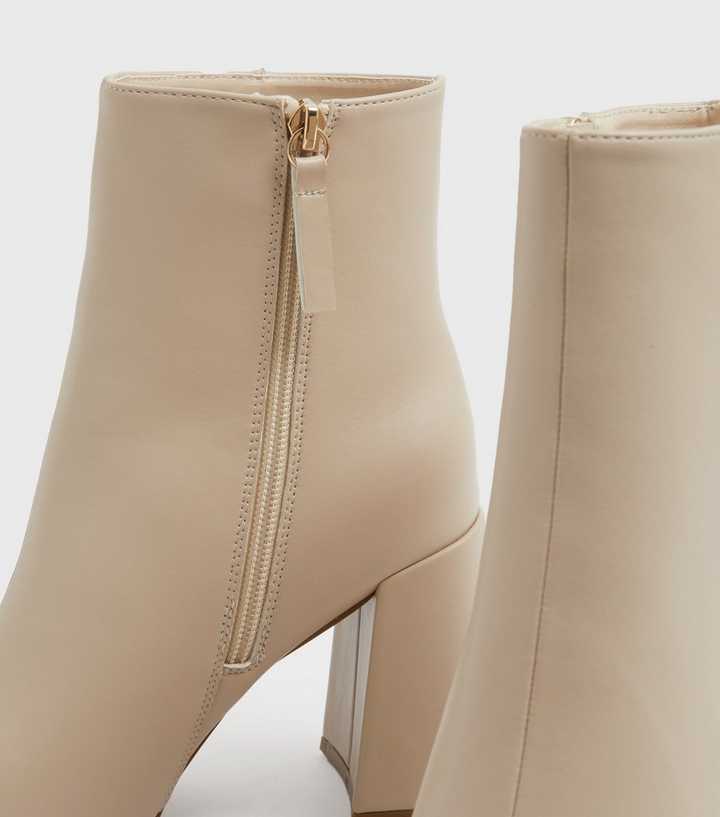 new look square toe boots