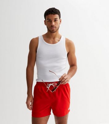 New look clearance red shorts