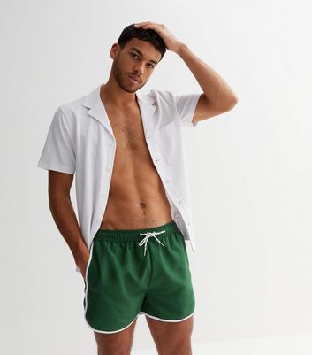 Green cheap drawstring shorts