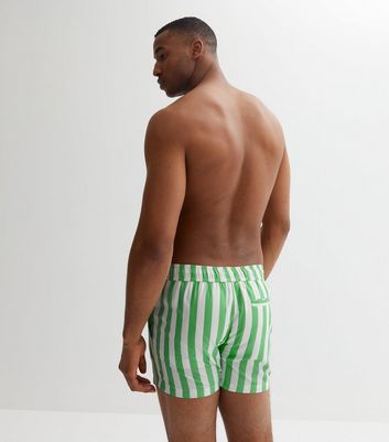 Striped 2025 swim trunks