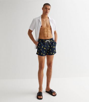 Mens on sale pineapple boardshorts