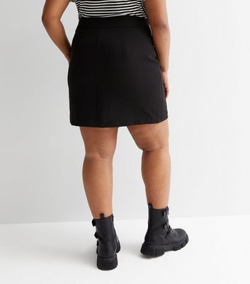 Black overall outlet skirt plus size