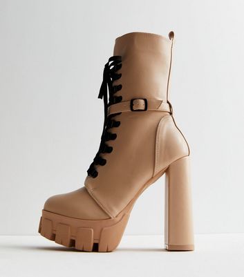 Block heel outlet boots new look