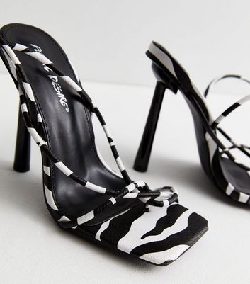 Zebra stiletto cheap