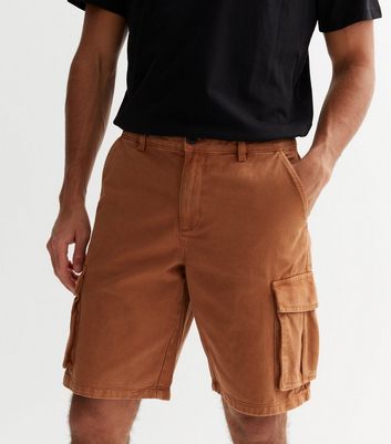 Mens loose fit cargo on sale shorts