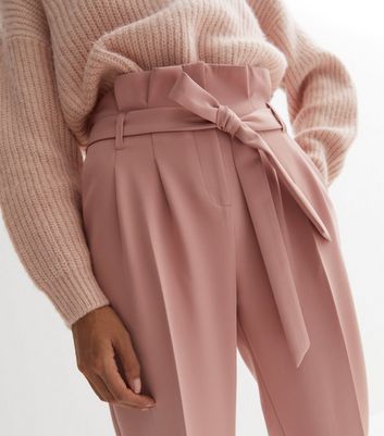 Pink hot sale tie pants