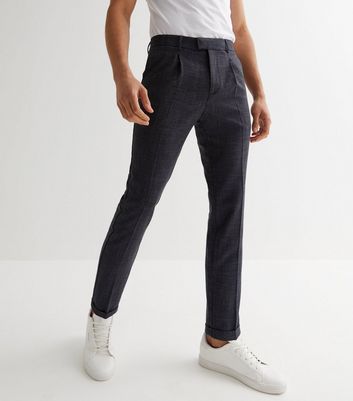 Tapered Leg Suit Trousers  boohooMAN UK