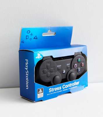 Black PlayStation Stress Controller