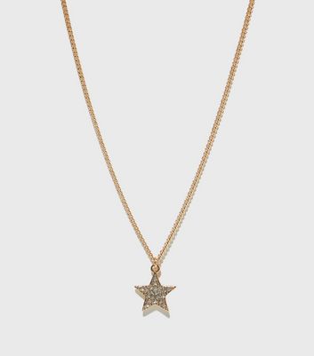 new look star necklace