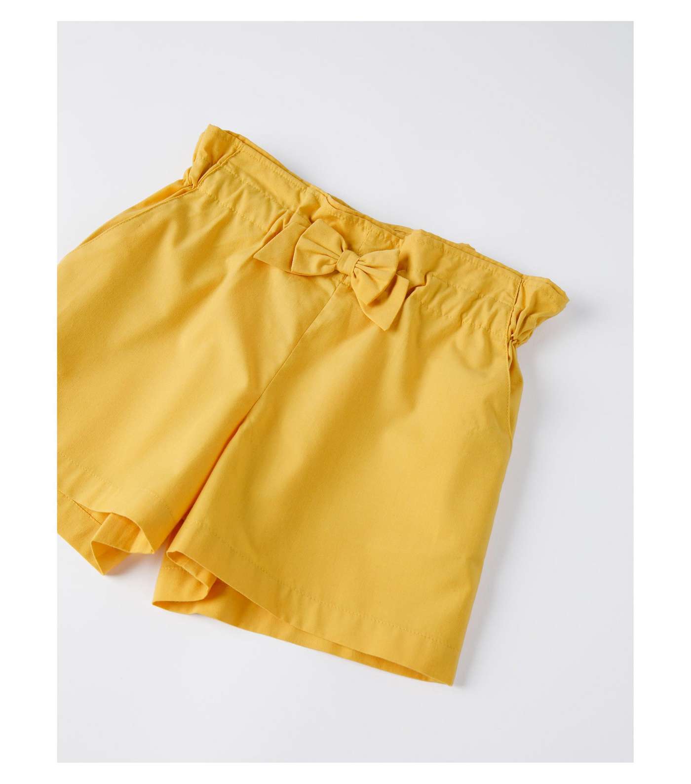 Zippy Yellow Paperbag Shorts Image 3