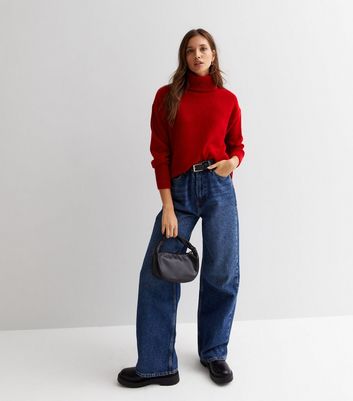 New look sale red jumper