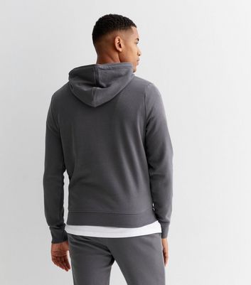 Mens on sale grey hoodie