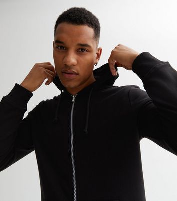 Drawstring zip up discount hoodie