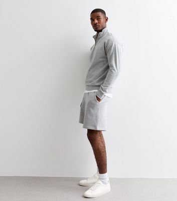 Grey jersey sale shorts mens