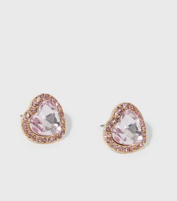 New look pink on sale earrings