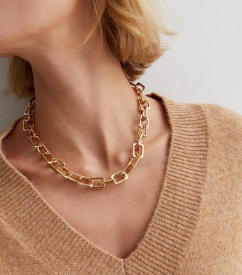 Extra Large Gold Chunky Curb Chain Necklace Chunky Chain - Etsy UK | Gold  chain jewelry, Chunky gold necklaces, Chunky jewelry