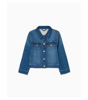 Zippy Blue Denim Jacket New Look