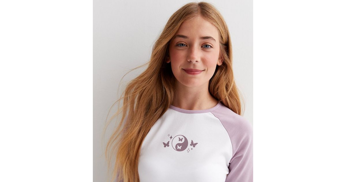 Yin & Yang LS Raglan Biketard main image 0