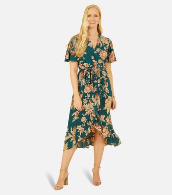 Wrap around 2024 floral dress