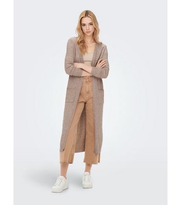 Only Long Knitted Cardigan - Women - White - XS