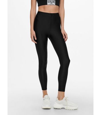 New Look faux leather legging in black | ASOS