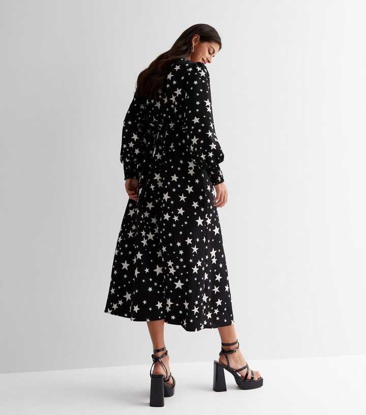 Warehouse Star Print Midi Dress | atelier-yuwa.ciao.jp