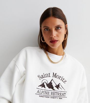 New look hotsell slogan sweatshirt